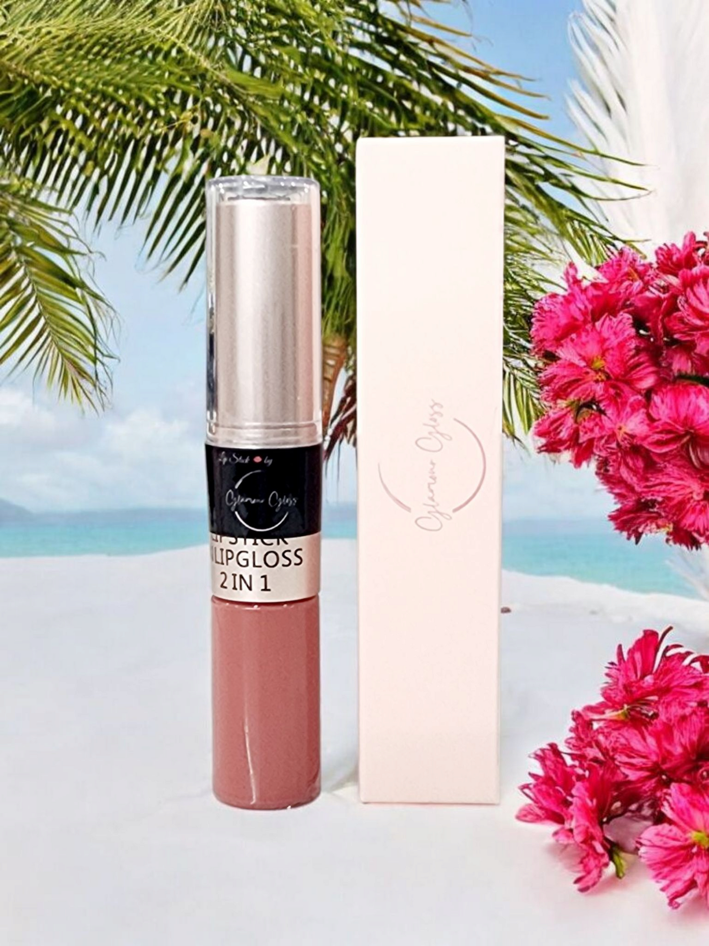 Long Lasting 24hrs matte lipstick 2in1 #8