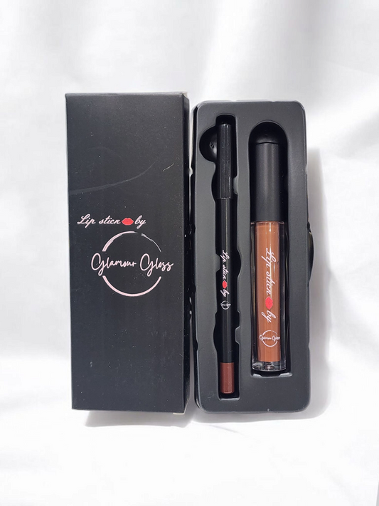 #2 Long lasting 24hrs matte Lipstick and Lipliner set